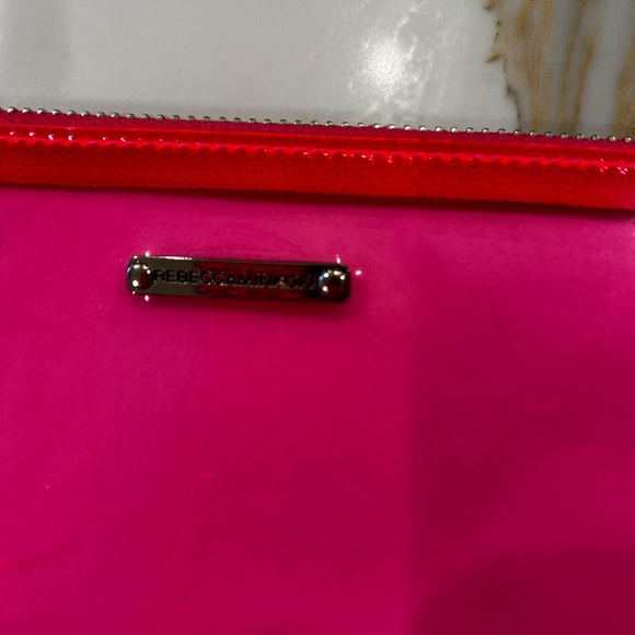 Rebecca Minkoff Clear Pink Studded Clutch - Picture 3 of 10